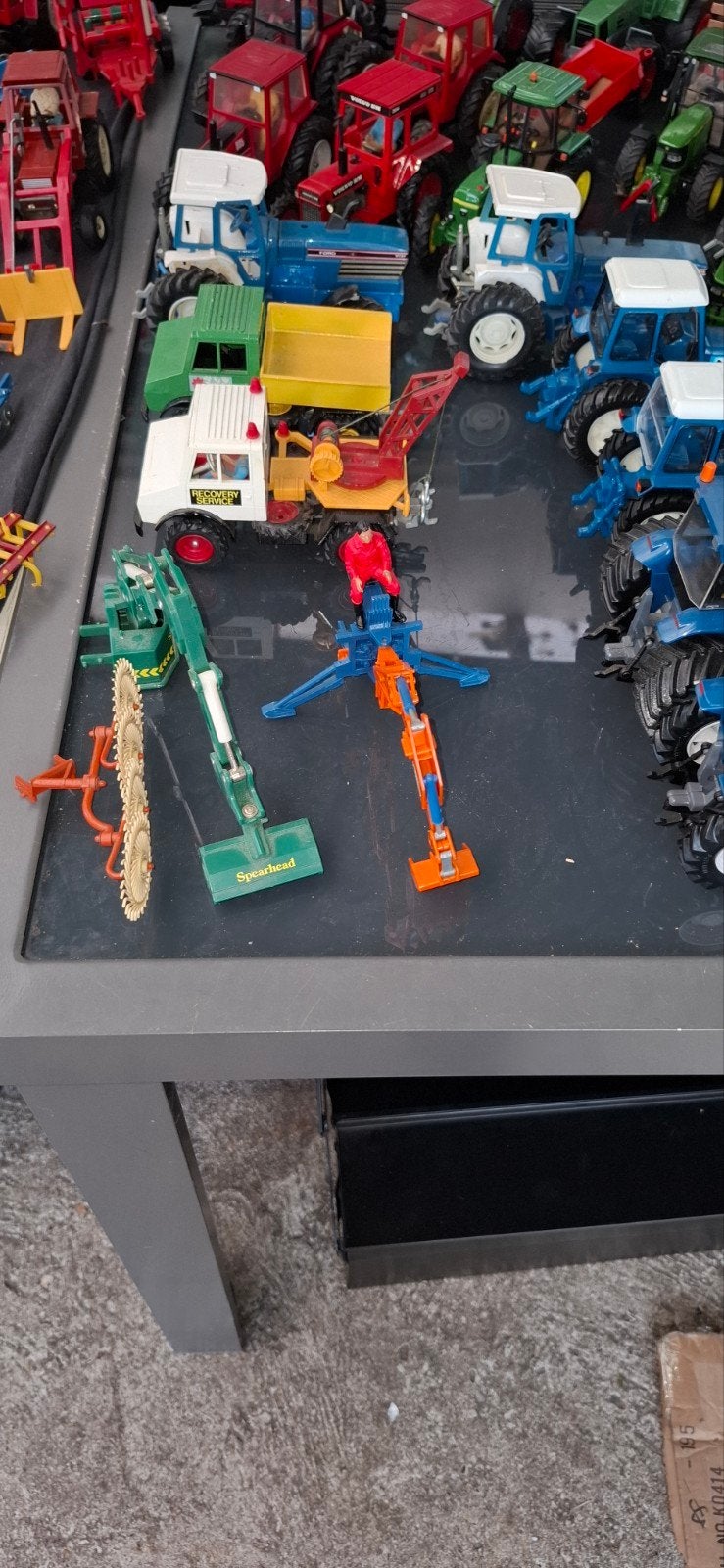 unimog wit, Ophalen of Verzenden, Zo goed als nieuw, Tractor of Landbouw, SIKU