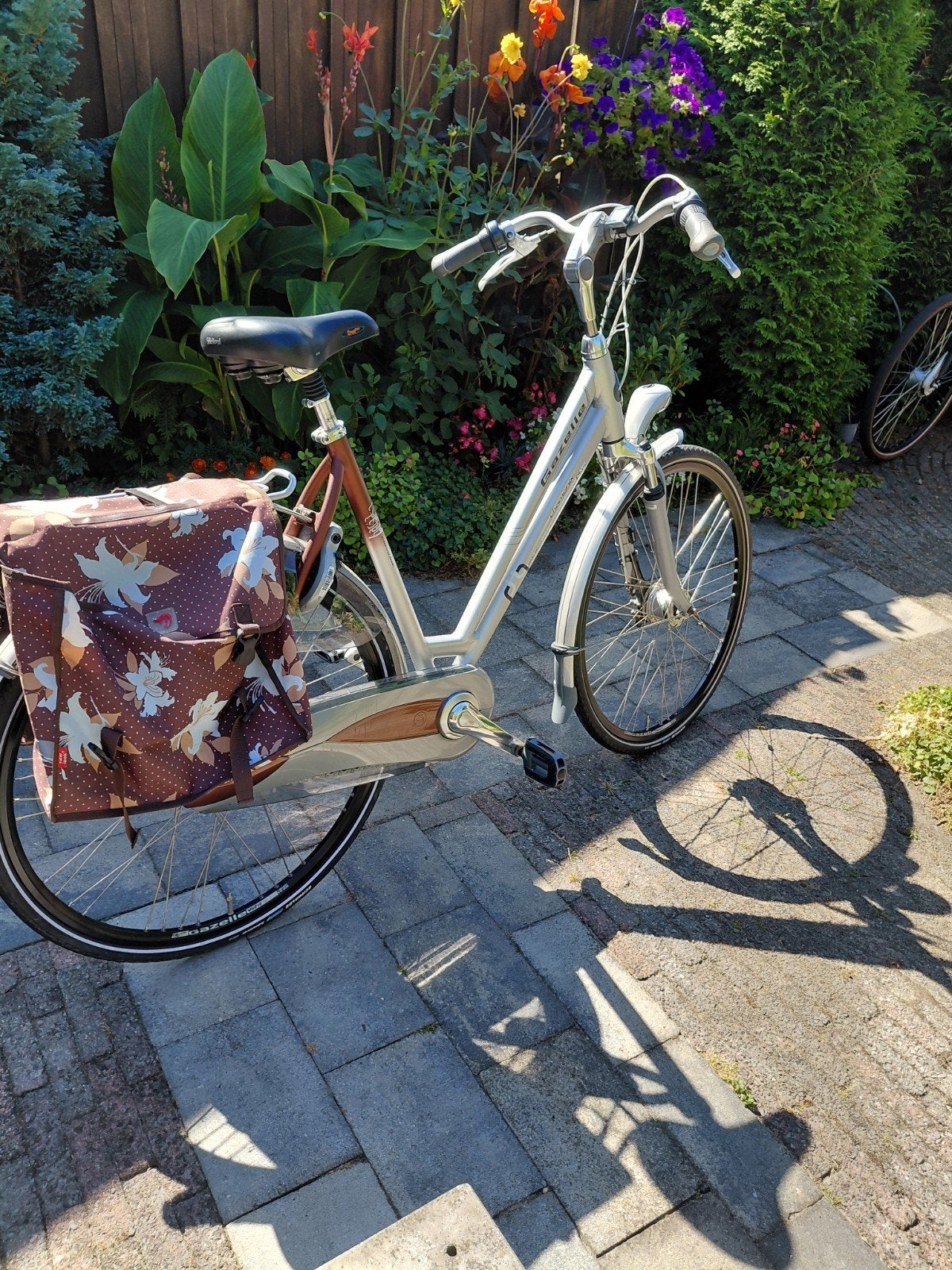 Gazelle Chamonix Plus Damesfiets 57 cm, 7 versnellingen, Fietsen en Brommers, Fietsen | Dames | Damesfietsen, Ophalen, Versnellingen