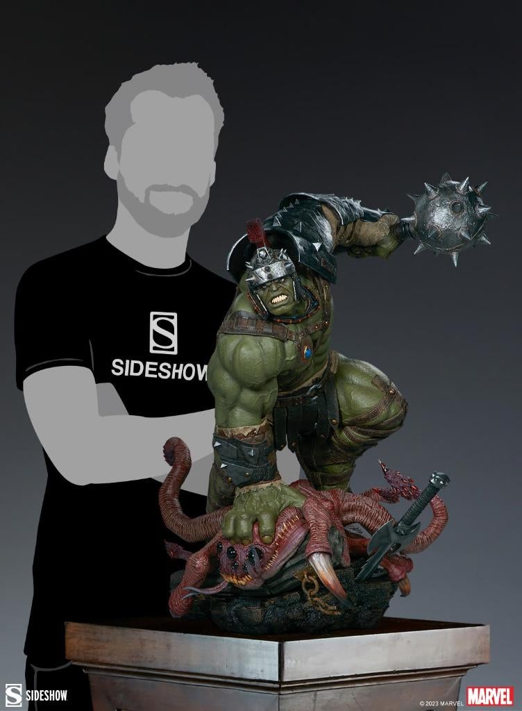 Sideshow Gladiator Hulk Maquette exclusive, Ophalen, Zo goed als nieuw, Mens