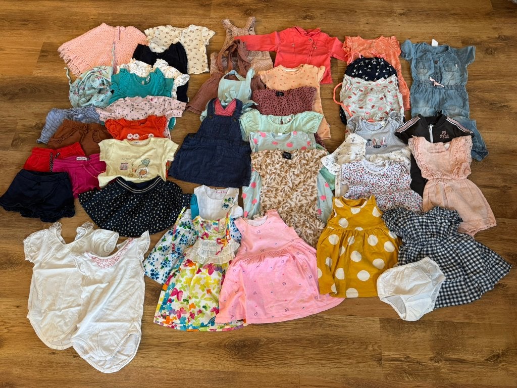 Groot pakket zomerkleding meisje maat 74, Ophalen of Verzenden, Gebruikt, Maat 74