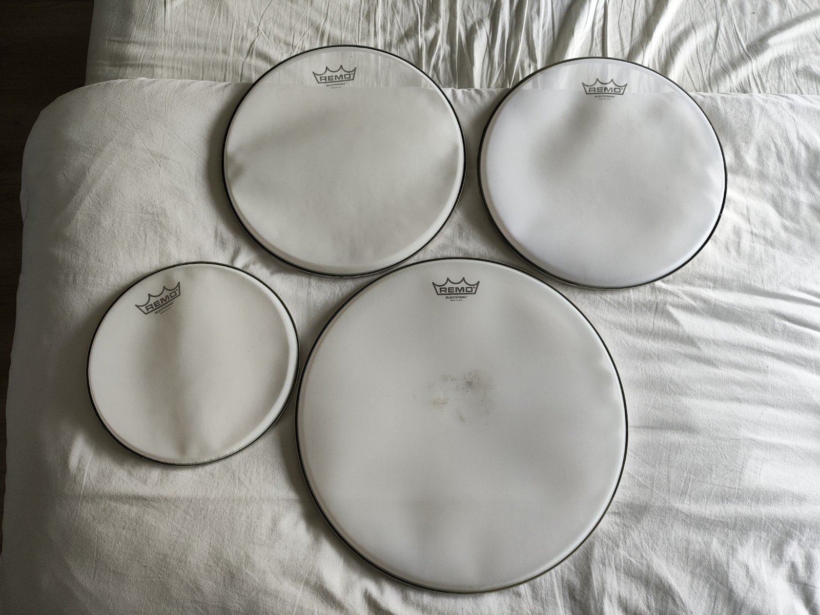 Remo Silentstroke drumvellen set, Ophalen, Zo goed als nieuw, Overige merken