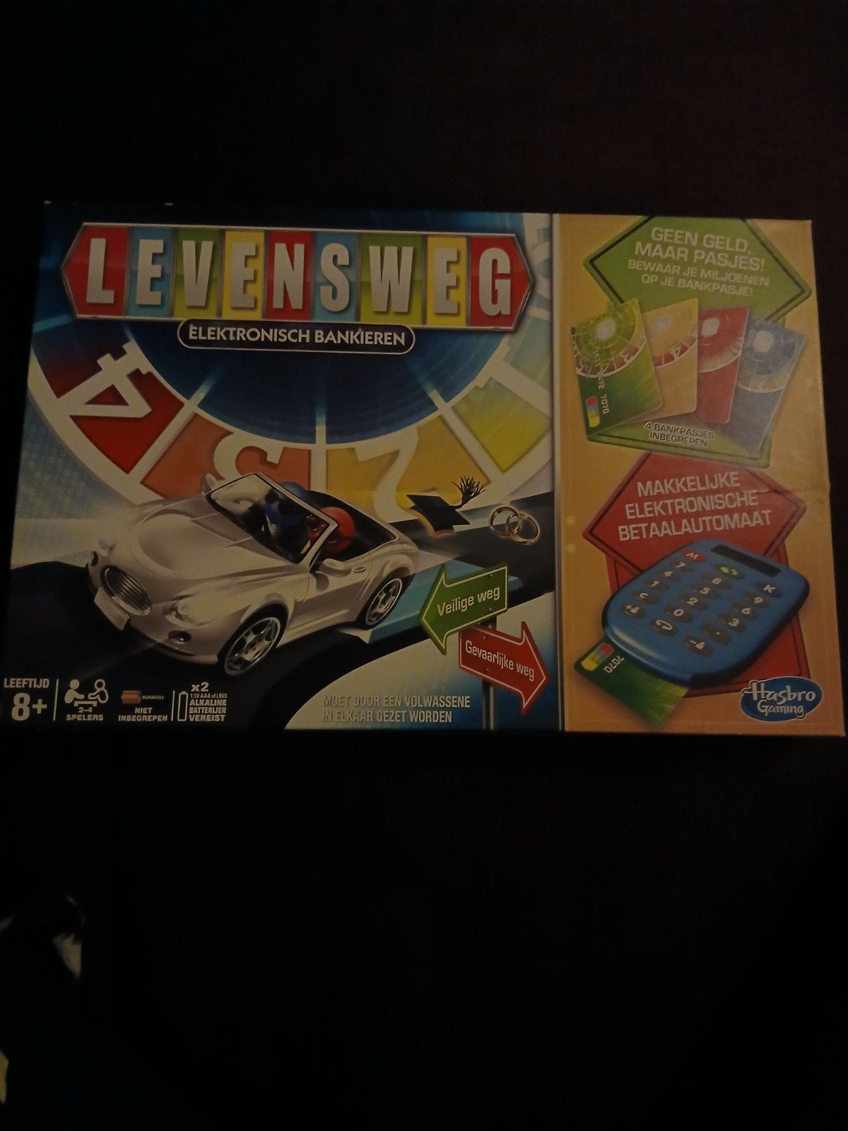 Levensweg Elektronisch Bankieren - Bordspel, Ophalen of Verzenden, Gebruikt, Hasbro Gaming