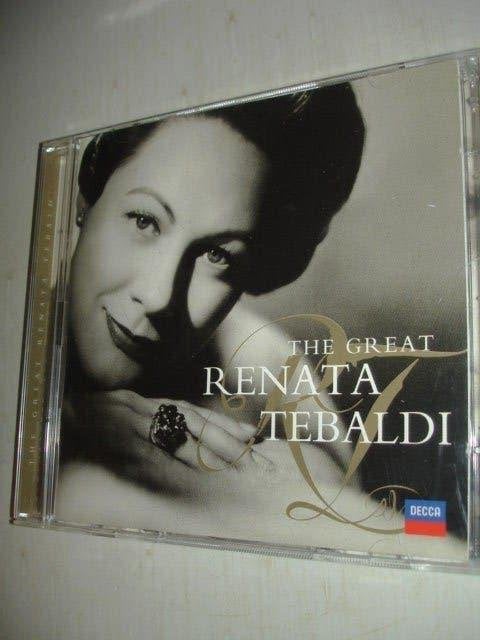 Renata Tebaldi- The Greatest Hits- DECCA- 2-CD- (NIEUW), Verzenden, Classicisme, Nieuw in verpakking, Kamermuziek