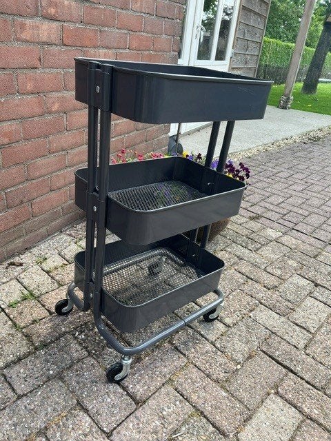 IKEA Raskog roltafel/trolley, Huis en Inrichting, Ophalen, IKEA, Keukentrolley, Zo goed als nieuw