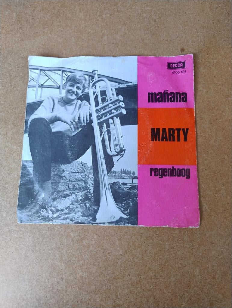 Marty - Mañana / Regenboog (Vinyl Single), Gebruikt, Single, Ophalen of Verzenden, 1960 - 1969