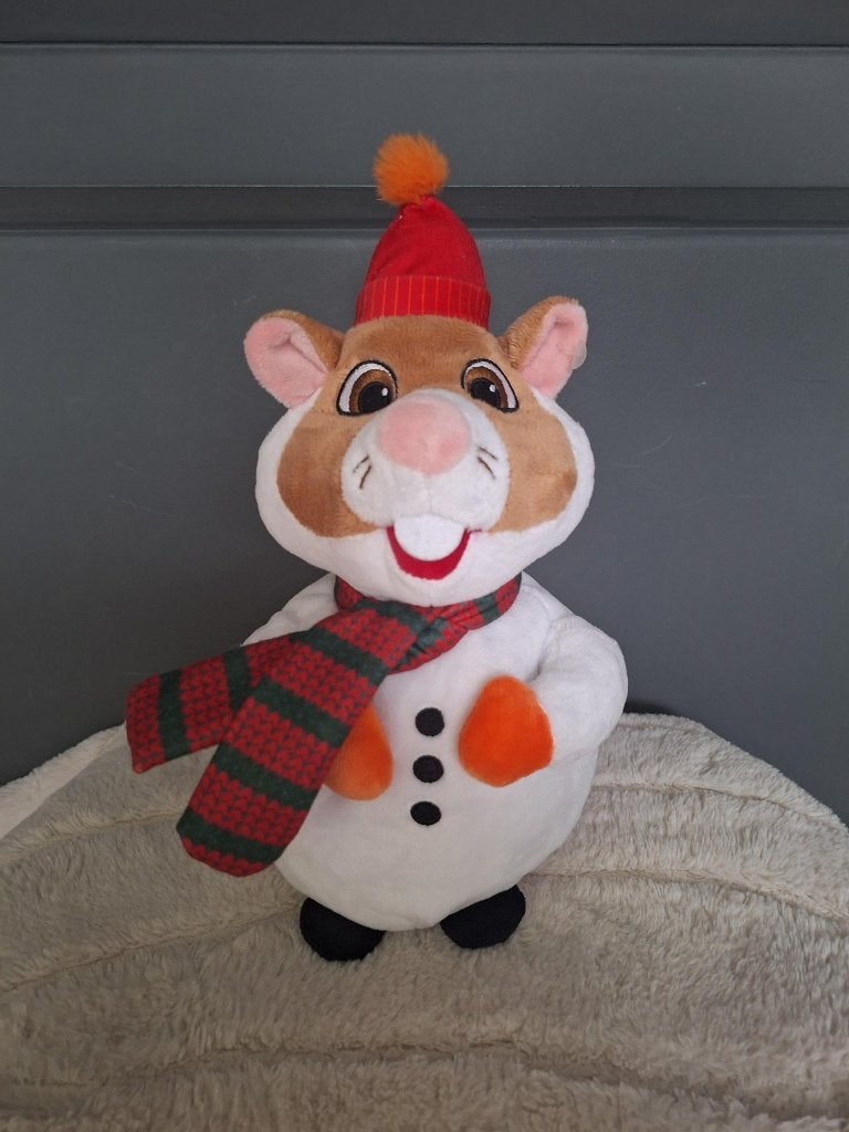 AH hamster sneeuwpop, Kinderen en Baby's, Speelgoed | Knuffels en Pluche, Albert Heijn, Overige typen, Ophalen of Verzenden, Zo goed als nieuw