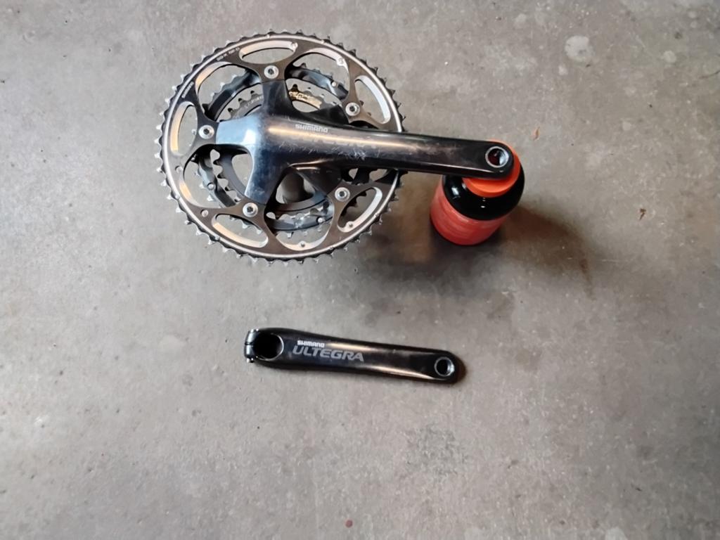 Crankstel Shimano ultegra 3  10 172,5 mm in prima staat, Ophalen of Verzenden