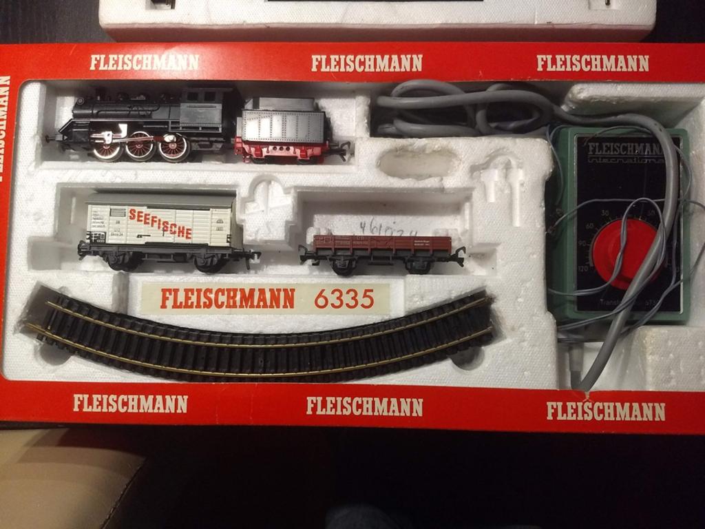 HO Modeltreinen set uitgebreid, Ophalen, Gelijkstroom, Fleischmann, Gebruikt