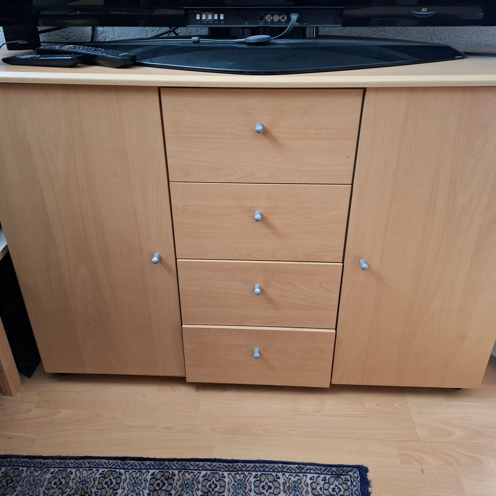 Beuken houten kast., Ophalen, Zo goed als nieuw, 25 tot 50 cm, Overige houtsoorten