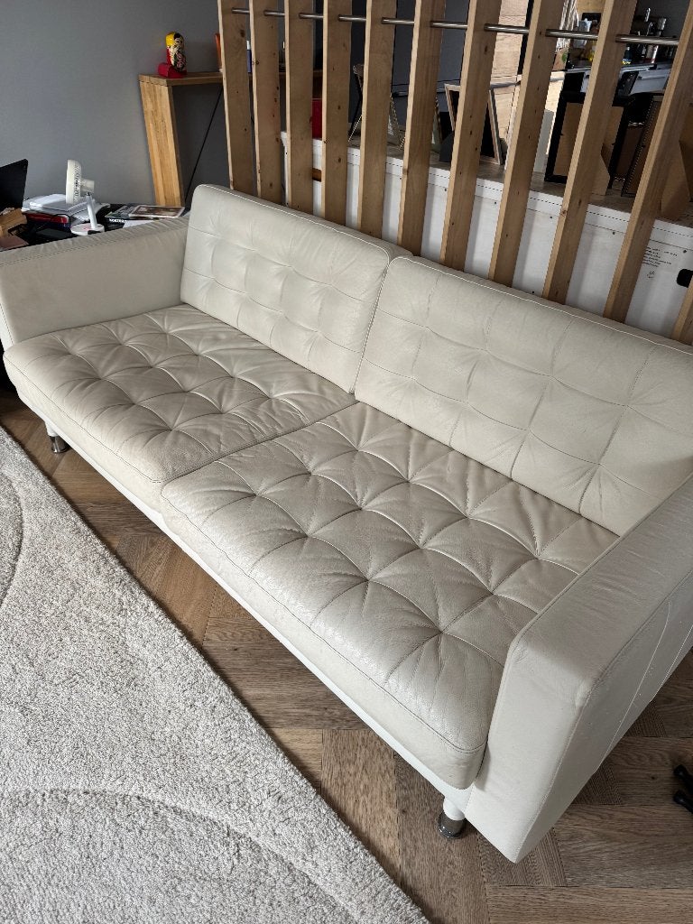 IKEA Landskrona 3-zitsbank en 2-zitsbank, Ophalen, Gebruikt, Rechte bank, 200 tot 250 cm