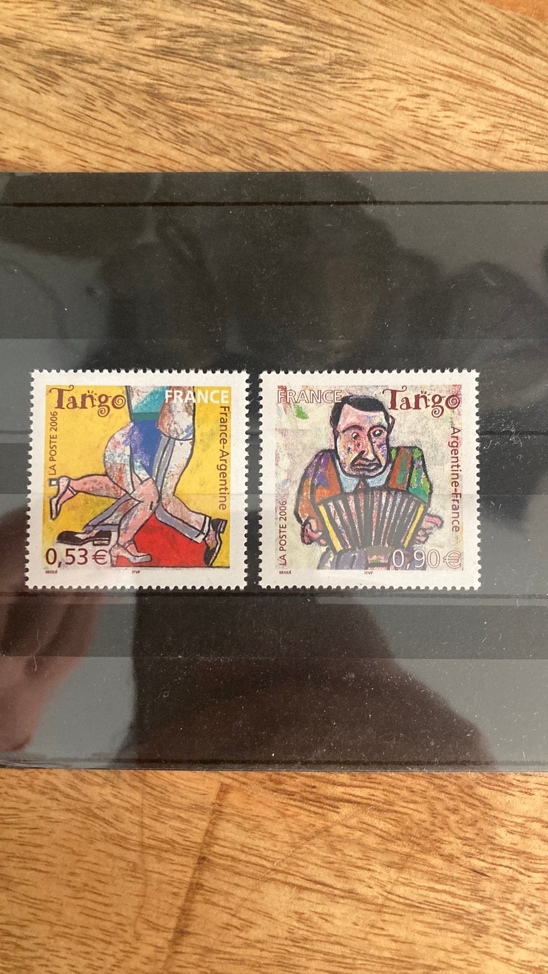 Frankrijk 3932/33 dans tango post fris/571, Ophalen of Verzenden