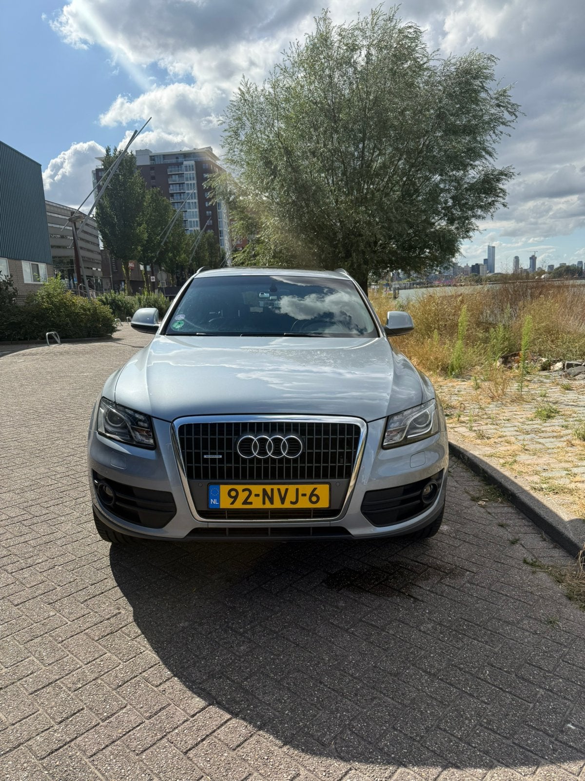 Audi Q5 2.0 Tfsi Quattro S-tronic 2010 Grijs, Auto's, Audi, Automaat, 1730 kg, 4 cilinders, Origineel Nederlands