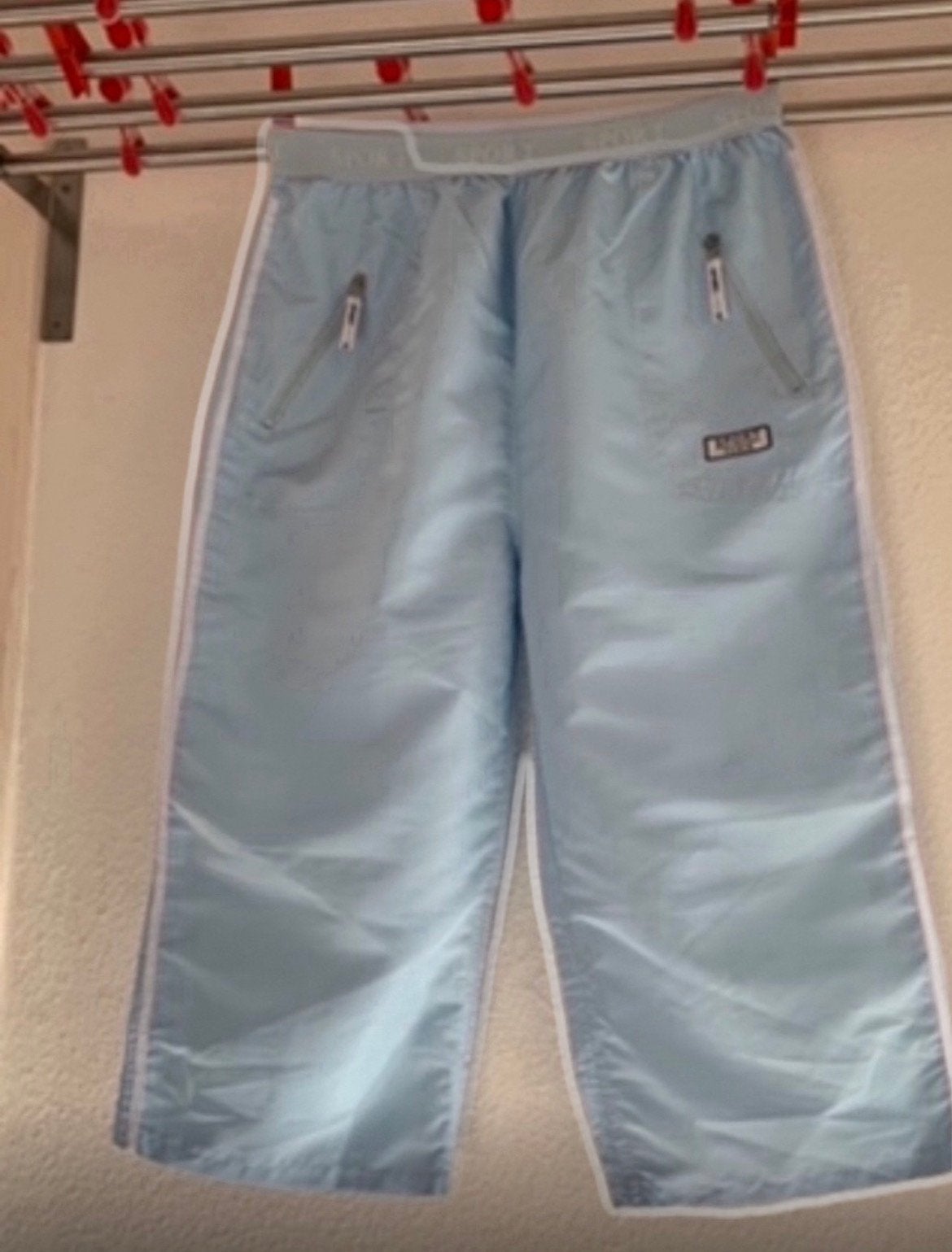 Zomer lichtblauwe sports capri. Maat M, Kleding | Dames, Maat 38/40 (M), Blauw, Ophalen of Verzenden, Fitness of Aerobics