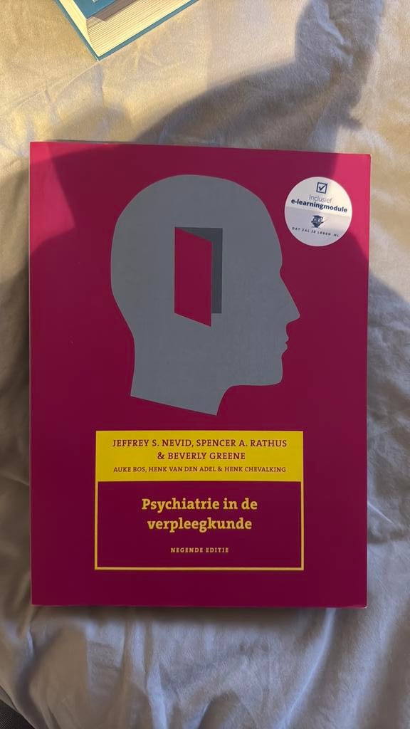 Psychiatrie in de verpleegkunde 9789043036412, Boeken, Ophalen of Verzenden, Zo goed als nieuw