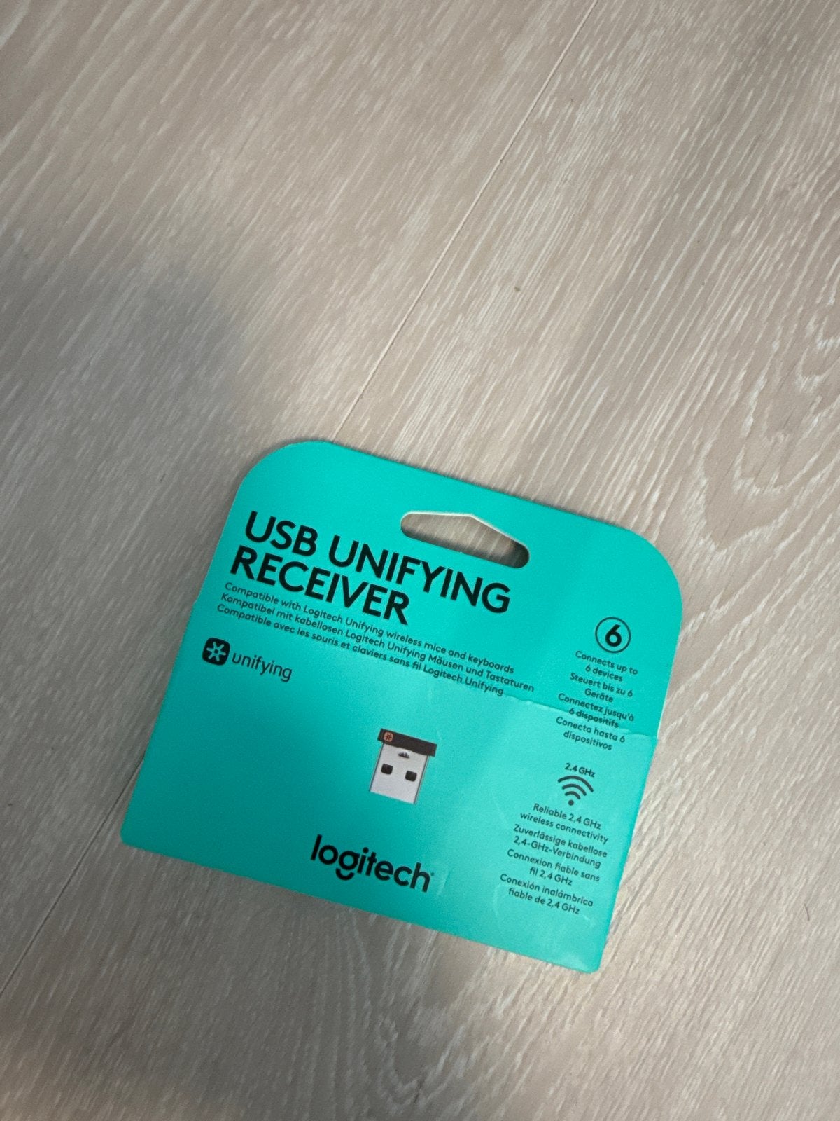 Logitech USB Unifying Receiver voor draadloze apparaten, Ophalen of Verzenden, Nieuw, Draadloos, Overige typen