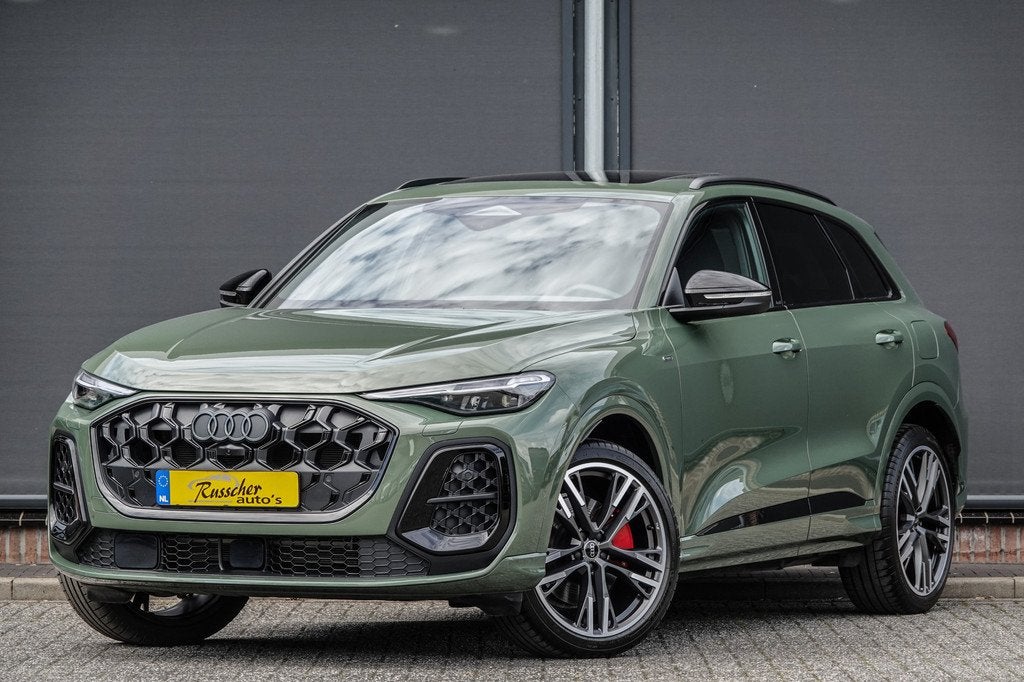 Audi Q5 e-hybrid 367Pk | Quattro | S-Line | MMI Bijrijdersdi, Auto's, Audi, Automaat, Gebruikt, Zwart, 4 cilinders