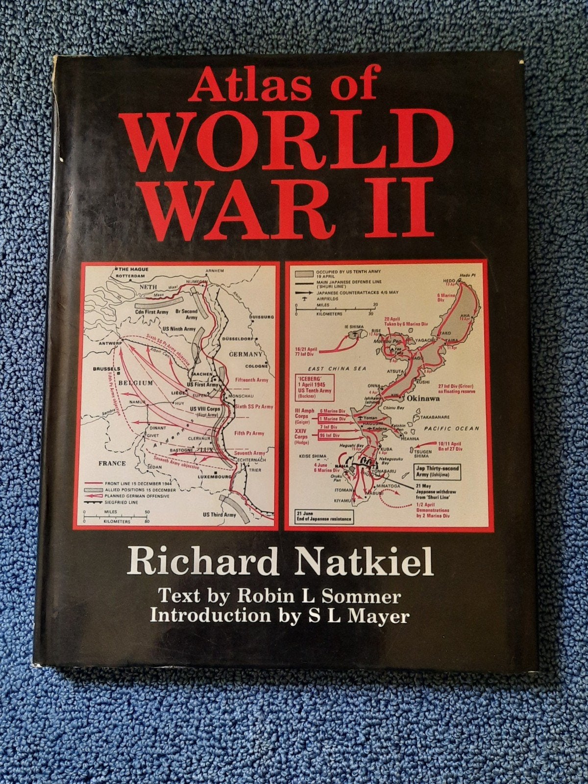 Atlas of World War 2, Ophalen of Verzenden, Richard Natkiel, Tweede Wereldoorlog, Gelezen