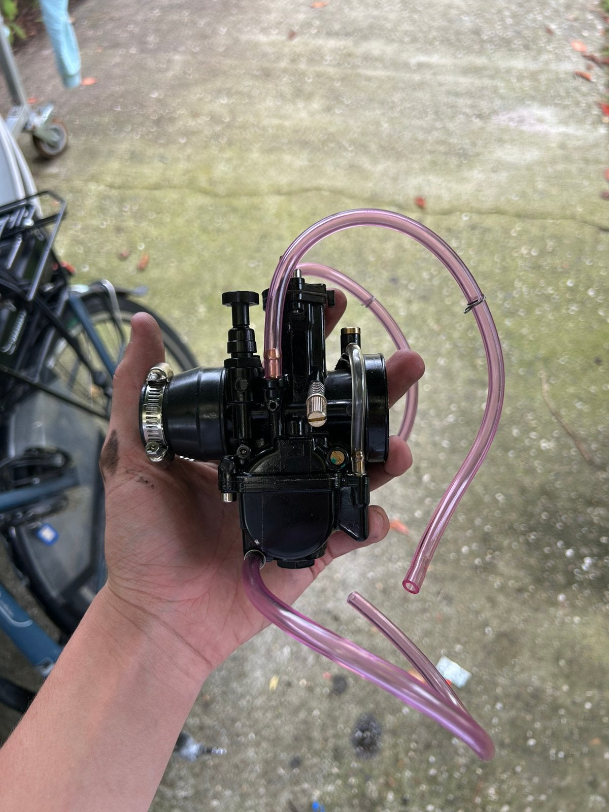 21mm carburateur pwk voor tomos, Fietsen en Brommers, Ophalen of Verzenden, Zo goed als nieuw, Carburateur, Tomos