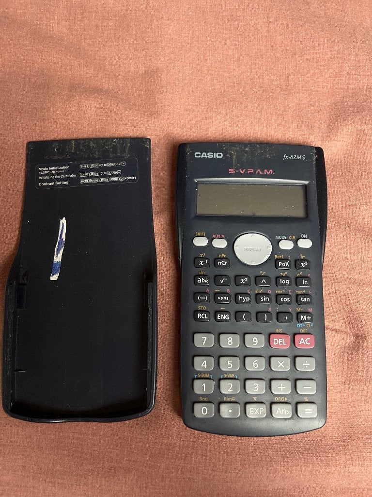 Casio rekenmachine fx-82MS, Diversen, Ophalen of Verzenden, Gebruikt