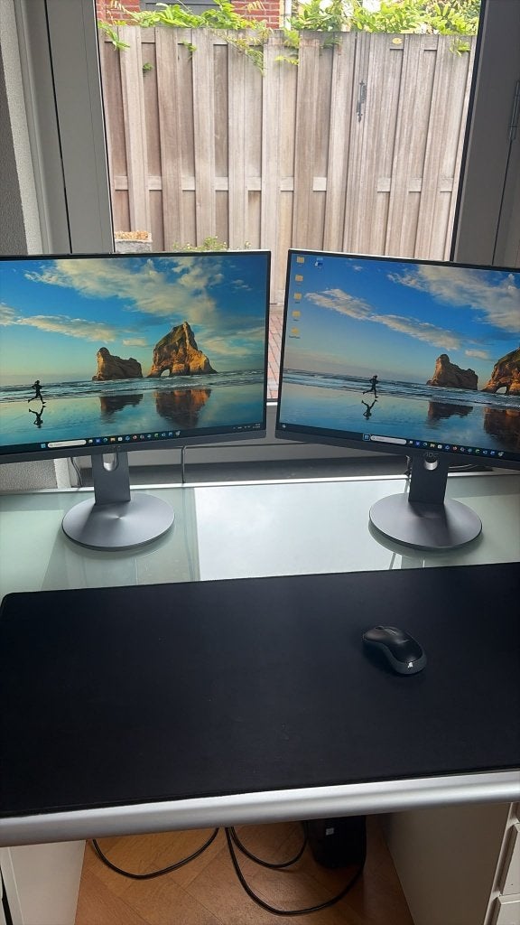 Acer i5 PC + 2x AOC 24" monitor | + stoel gratis, buro, Ophalen, Met monitor, 8 GB, Zo goed als nieuw