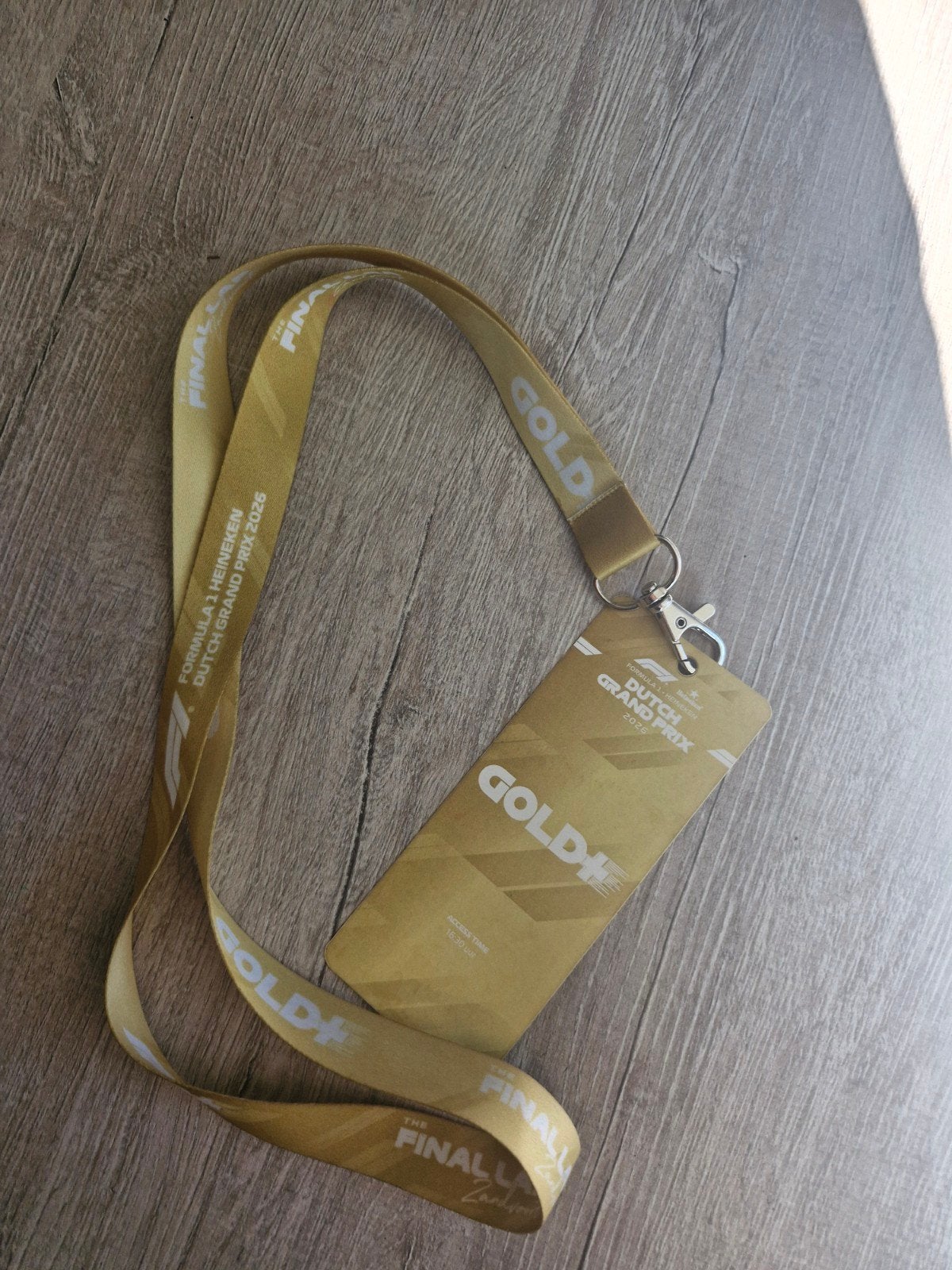 GOLD+ Tickets - F1 Zandvoort - 2026, Eén persoon, Augustus