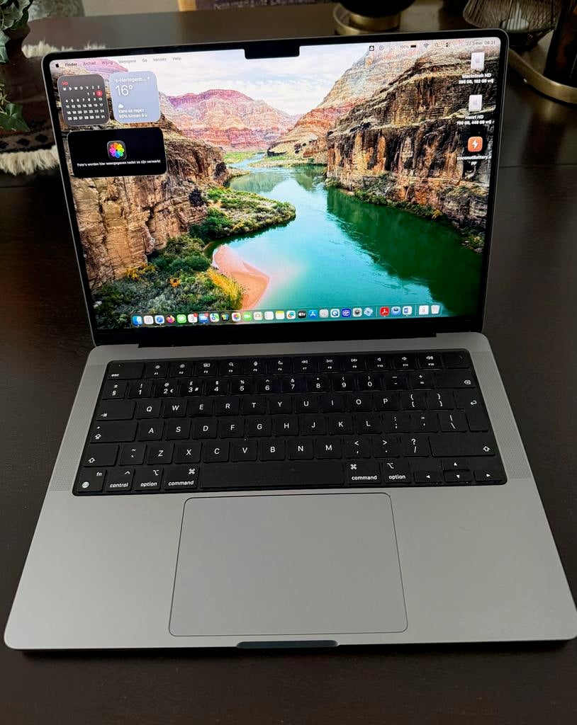 Apple macbook pro 14 inch m1 pro, Computers en Software, Apple Macbooks, 1 TB of meer, Qwerty, Overige groottes, Zo goed als nieuw