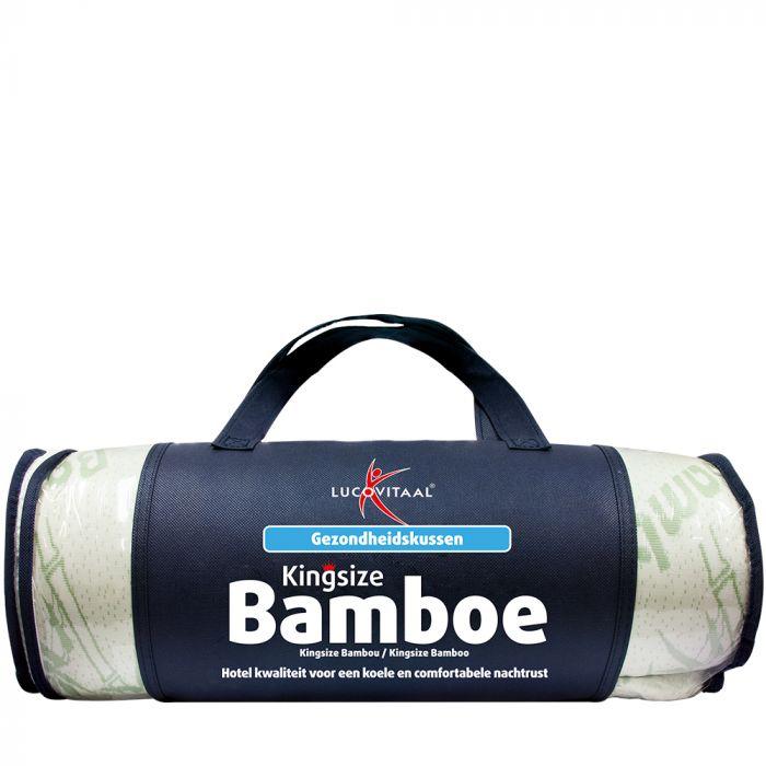 Lucovitaal kussen bamboe, Ophalen of Verzenden, Zo goed als nieuw