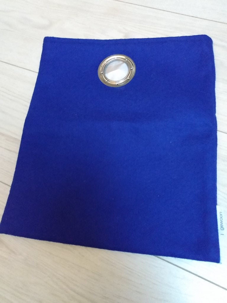 3 mooie blauwe zakken, Huis en Inrichting, Ophalen of Verzenden, Zo goed als nieuw, Rechthoekig, Textiel