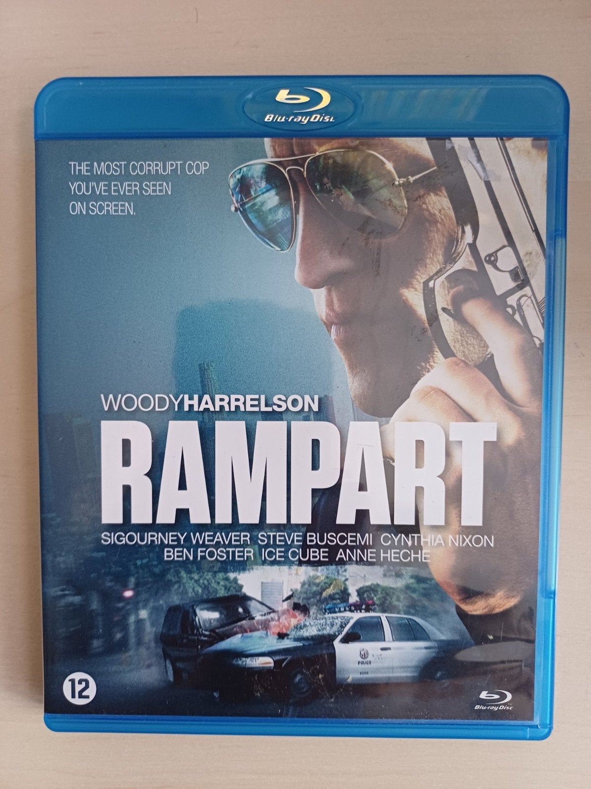 Rampart Blu-ray - Woody Harrelson misdaadfilm, Cd's en Dvd's, Blu-ray, Zo goed als nieuw, Actie, Ophalen of Verzenden