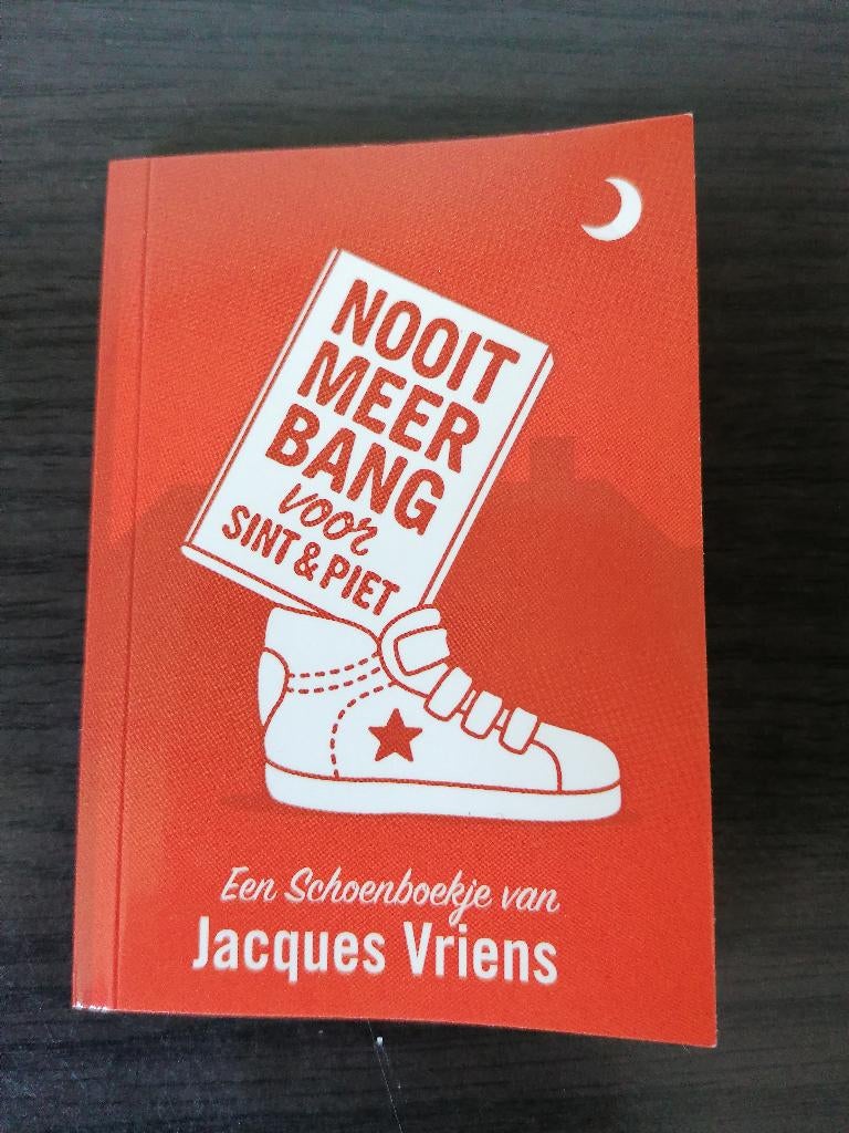 Sinterklaas schoenboekje, nooit meer bang voor Sint en Piet, Diversen, Sinterklaas, Ophalen of Verzenden, Zo goed als nieuw
