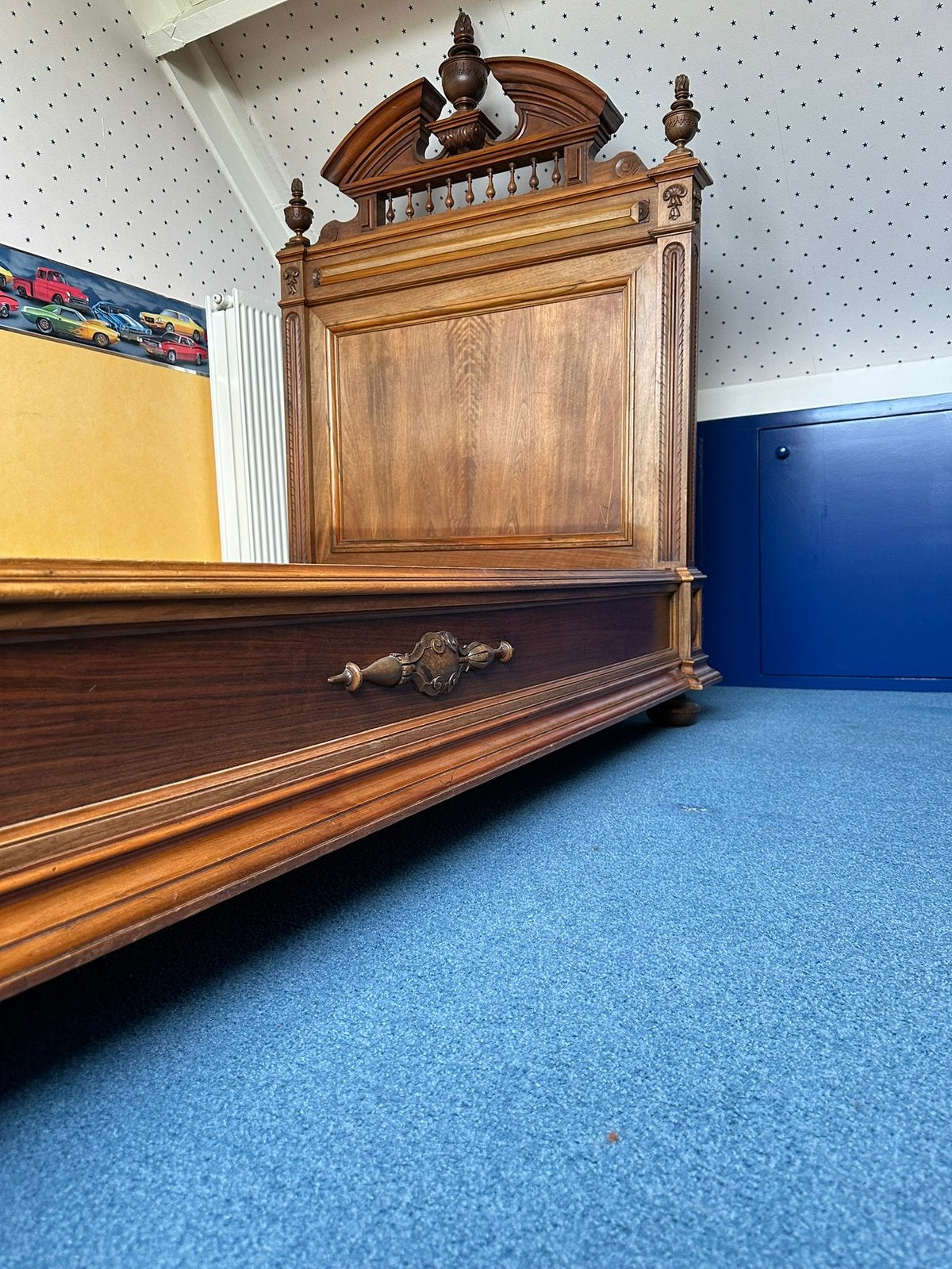 Antiek bed, Ophalen