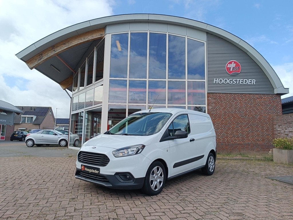 Ford Transit Courier 1.0 ecoboost, Trend, Bluetooth, parkeer, Auto's, Bestelauto's, Voorwielaandrijving, Gebruikt, Euro 6, Wit