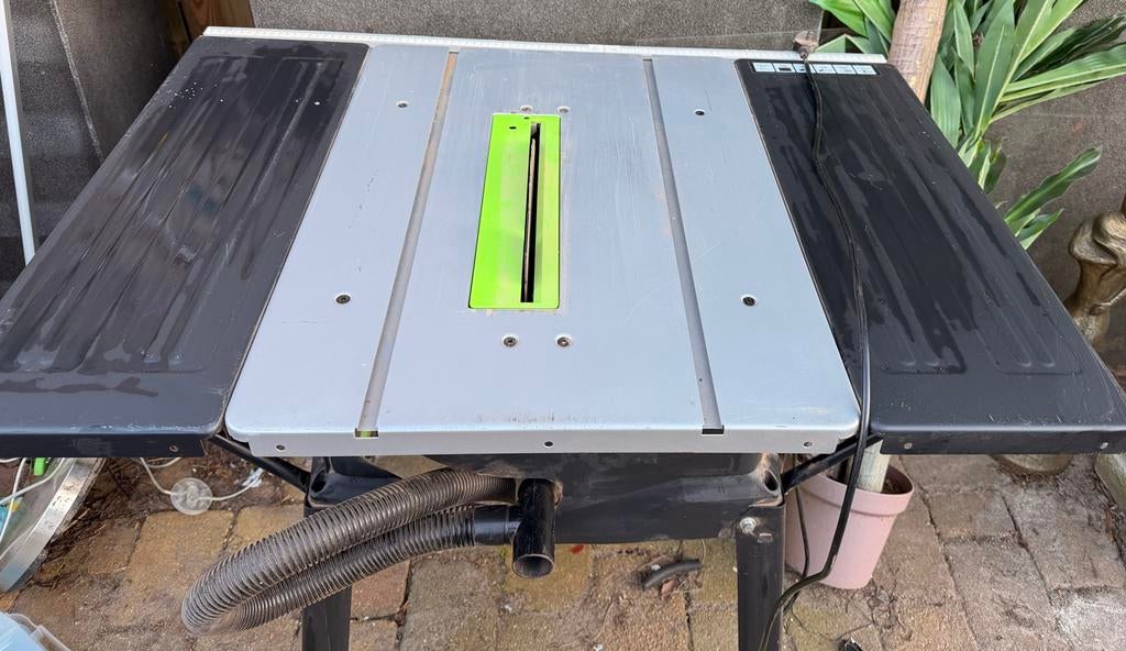 Evolution ? zaagtafel Ryobi RTS1800EF-G?, Doe-het-zelf en Verbouw, Gereedschap | Zaagmachines, Ophalen, Gebruikt, Cirkelzaag, 70 mm of meer