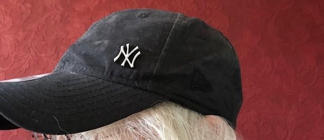 V) pet new york yankees cap - black one size, New york yankees, Verzenden, One size fits all, Pet