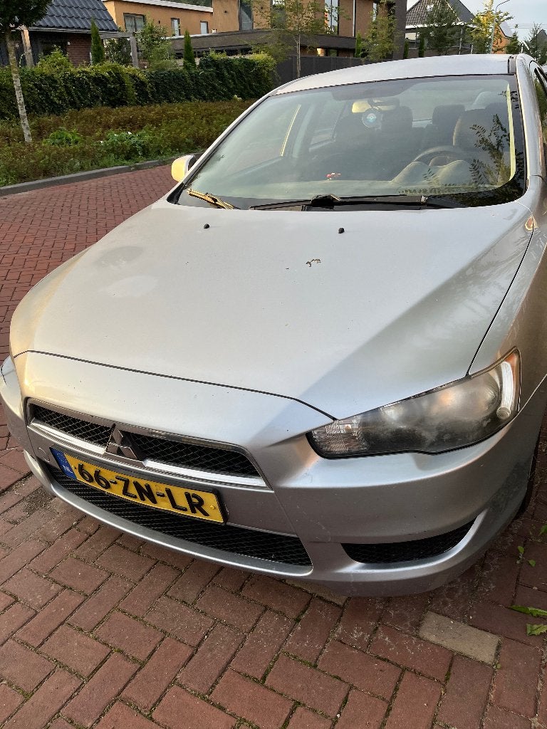 Mitsubishi Lancer 1.8 Mivec Sports Sedan 2008 Grijs, Auto's, Mitsubishi, Stof, Origineel Nederlands, Handgeschakeld, Particulier