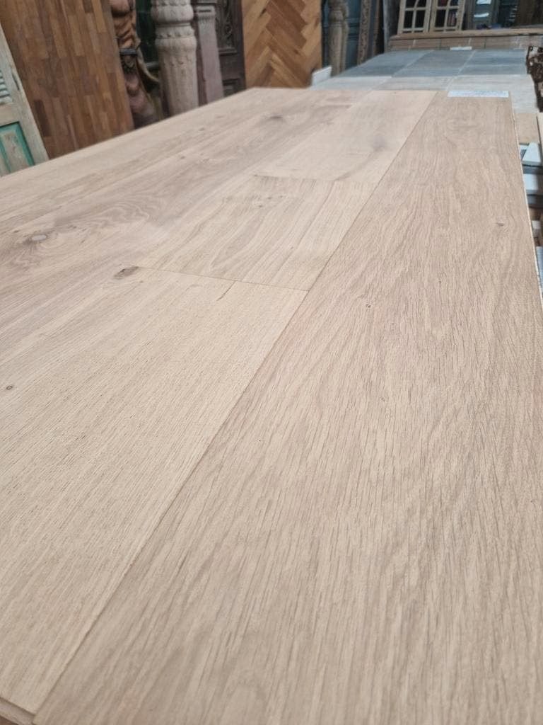 EIKEN VLOER 220MM BREED DUOVLOER LEGKLAAR VLOEREN!, Ophalen of Verzenden, Nieuw, 75 m² of meer