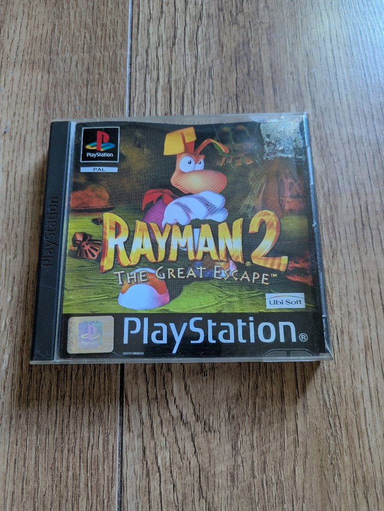PS1 Spel - Rayman 2 the Great Escape, Spelcomputers en Games, 1 speler, Racen en Vliegen, Ophalen of Verzenden, Zo goed als nieuw