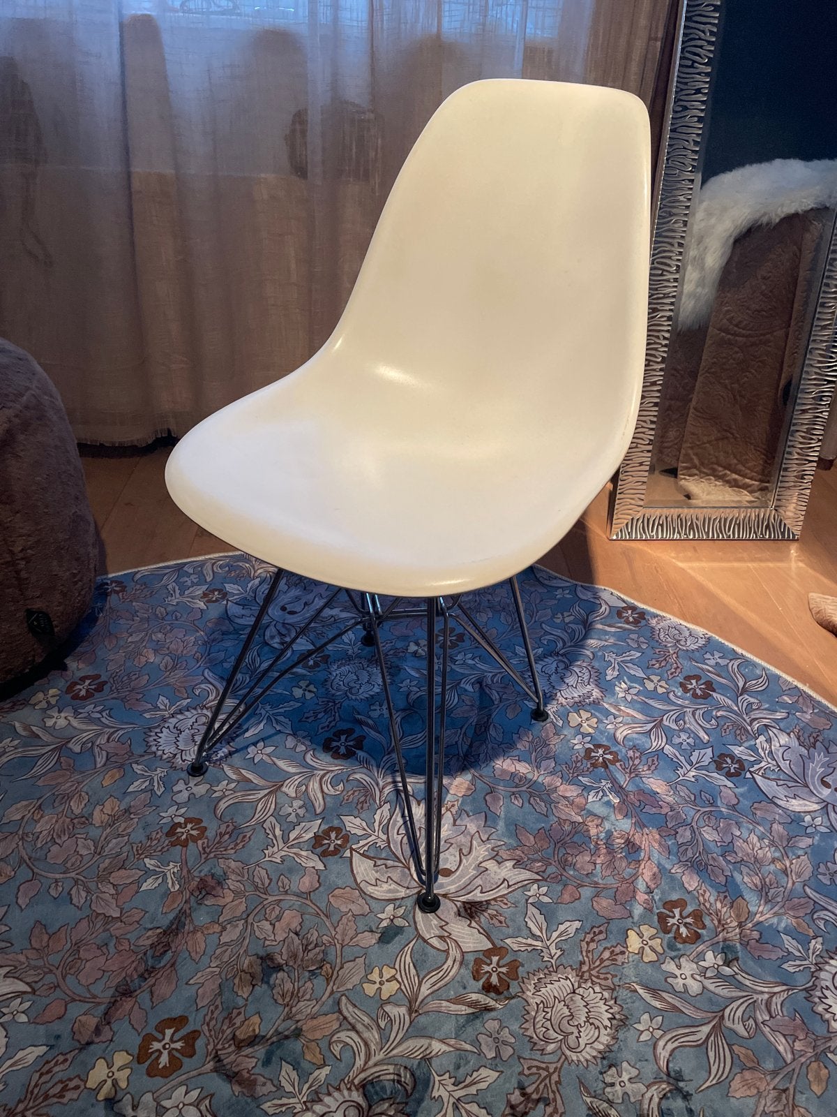 Witte Eames DSW stoel - Zo goed als nieuw, Ophalen, Kunststof, Wit, Zo goed als nieuw