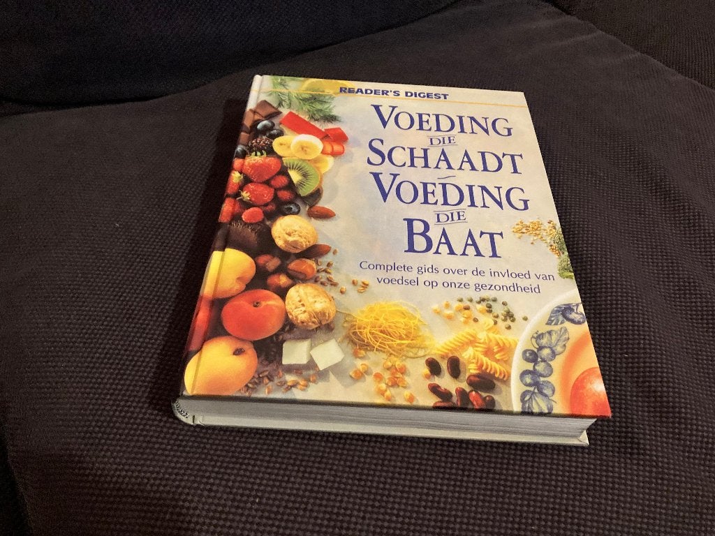 🍇🍏 Voeding die Schaadt Voeding die Baat Reaer's Digest, Boeken, Gezondheid, Dieet en Voeding, Ophalen of Verzenden, Gelezen