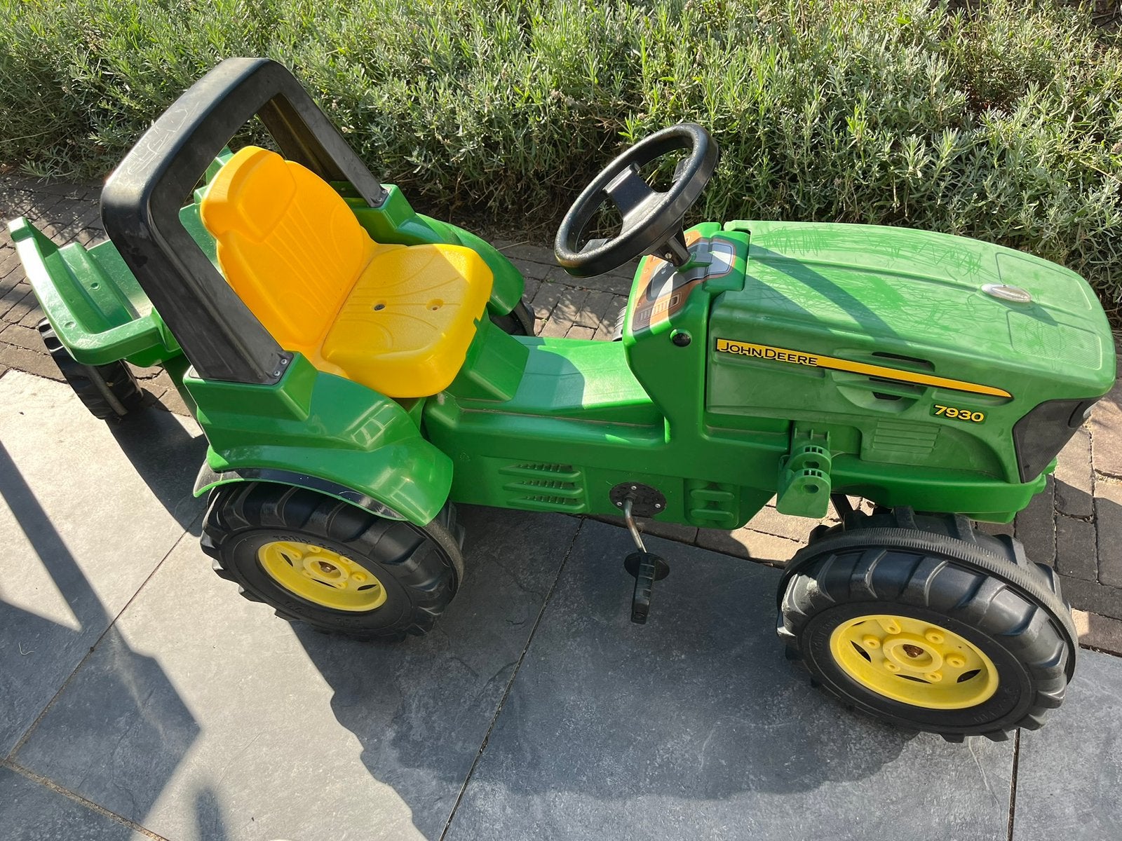 Rolly Toys John Deere 7930 traptraktor met aanhanger, Kinderen en Baby's, Ophalen, Gebruikt, Overige merken, Met kar of aanhanger