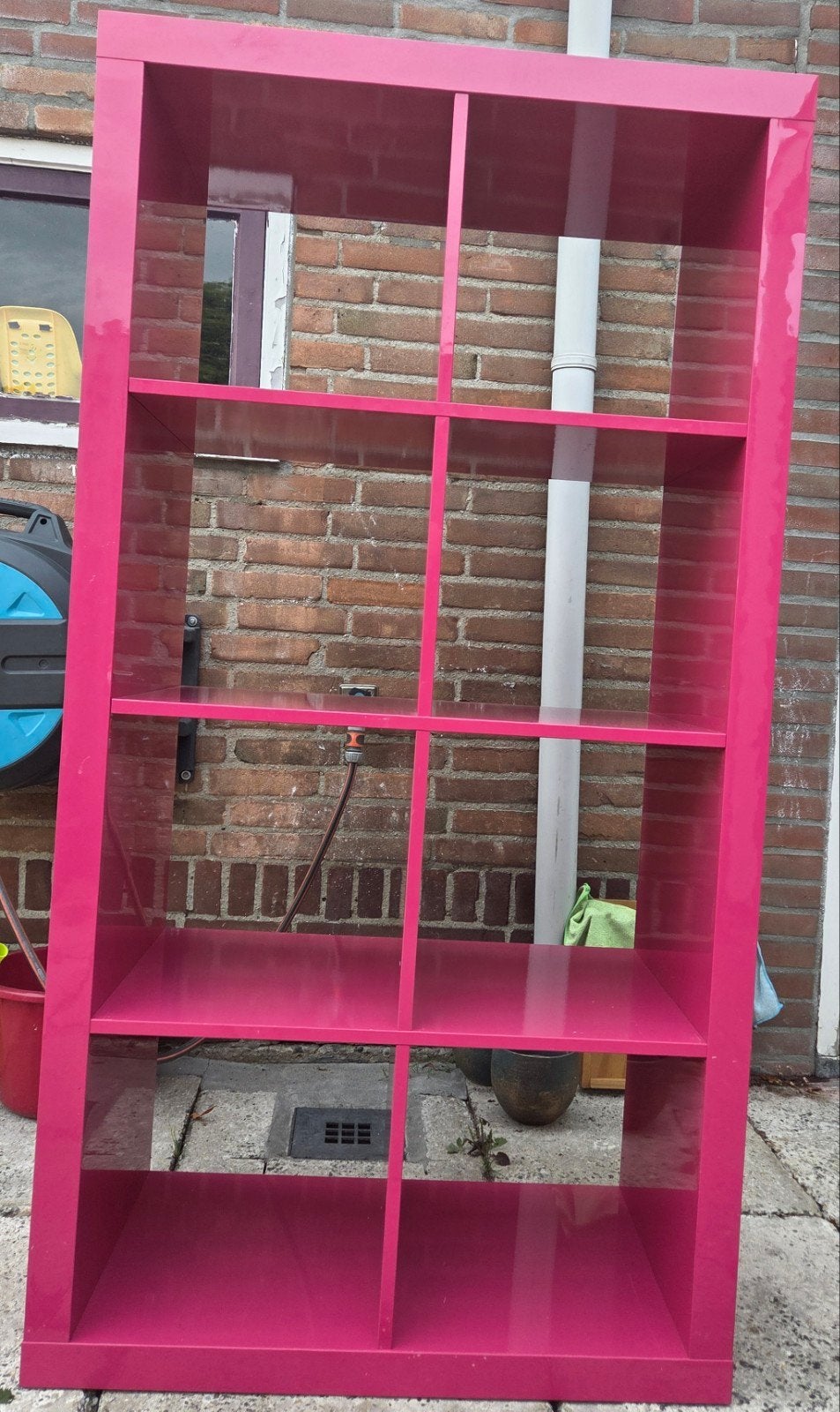 Ikea vakkenkast roze - Lichte gebruikssporen, Huis en Inrichting, Kasten | Boekenkasten, Ophalen