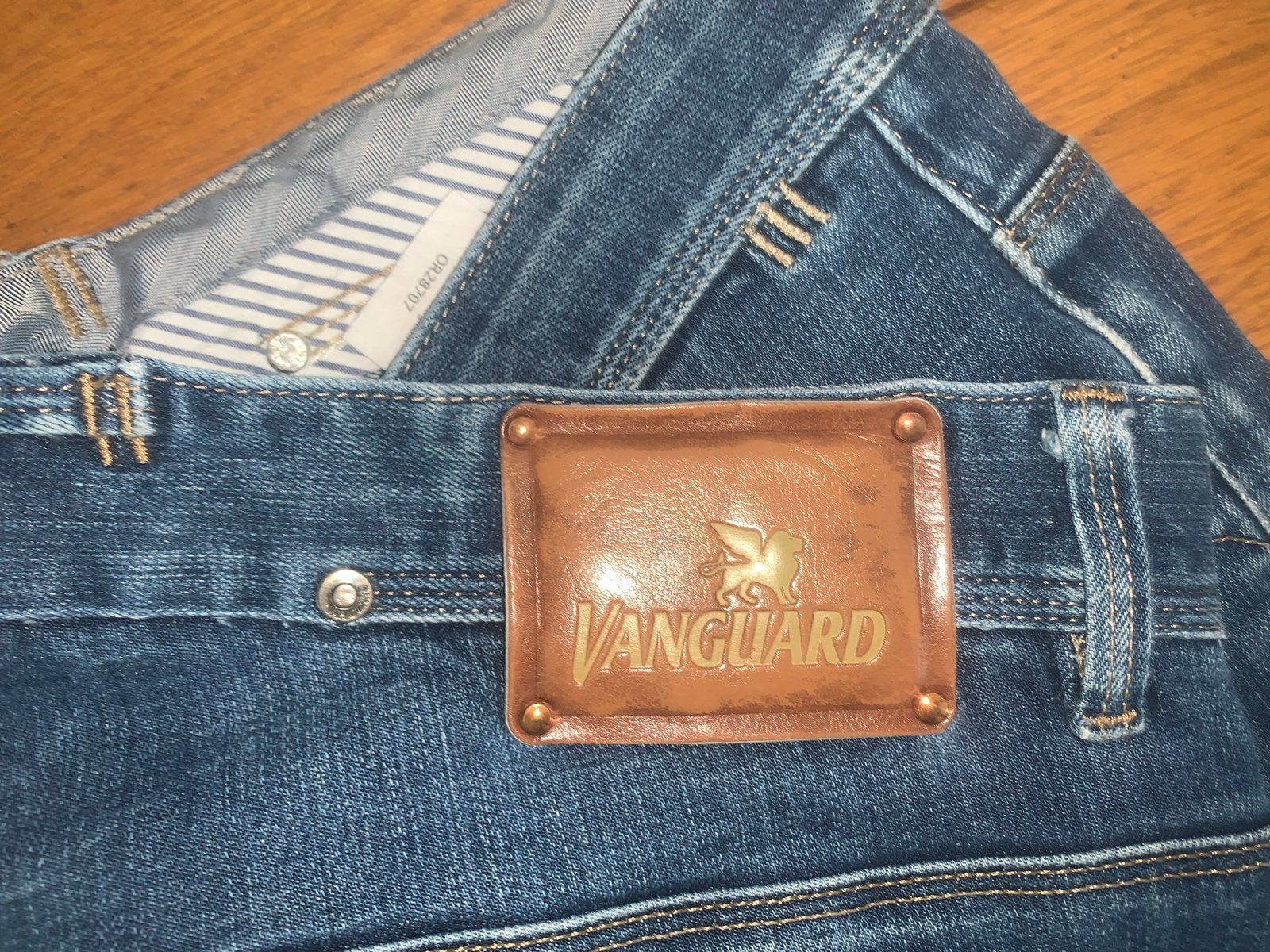 Vanguard V7 rider jeans maat 34/32 Zo goed als nieuw, Ophalen of Verzenden, Zo goed als nieuw, Blauw, W33 - W34 (confectie 48/50)
