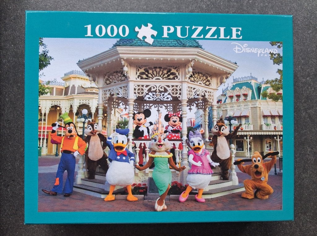 Disneyland Parijs Disney puzzel, Hobby en Vrije tijd, Denksport en Puzzels, Ophalen of Verzenden, 500 t/m 1500 stukjes, Zo goed als nieuw
