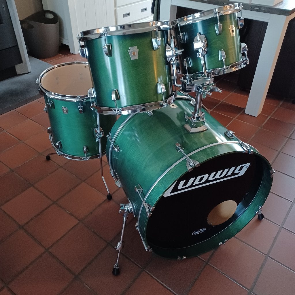 Ludwig classic birch shellset drumstel, Muziek en Instrumenten, Ophalen, Gebruikt, Drums of Percussie