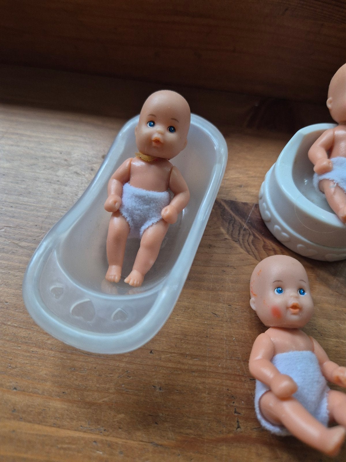 Simba toys baby popjes met bad en potje, Ophalen of Verzenden