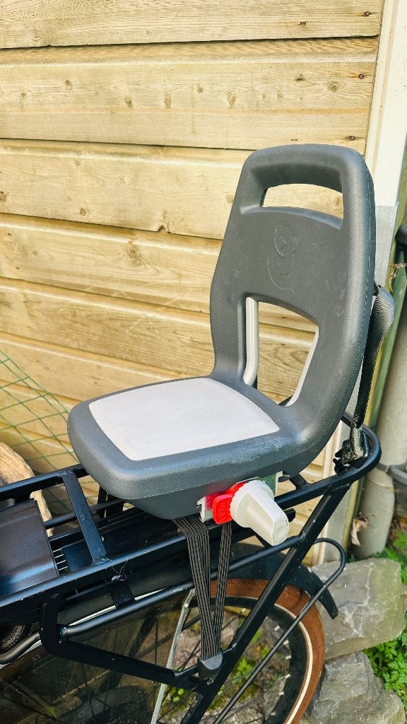 Qibbel kinderzitje, achterzitje, fietsstoeltje 6+, Ophalen, Achterzitje, Gebruikt, 9 t/m 36 kg
