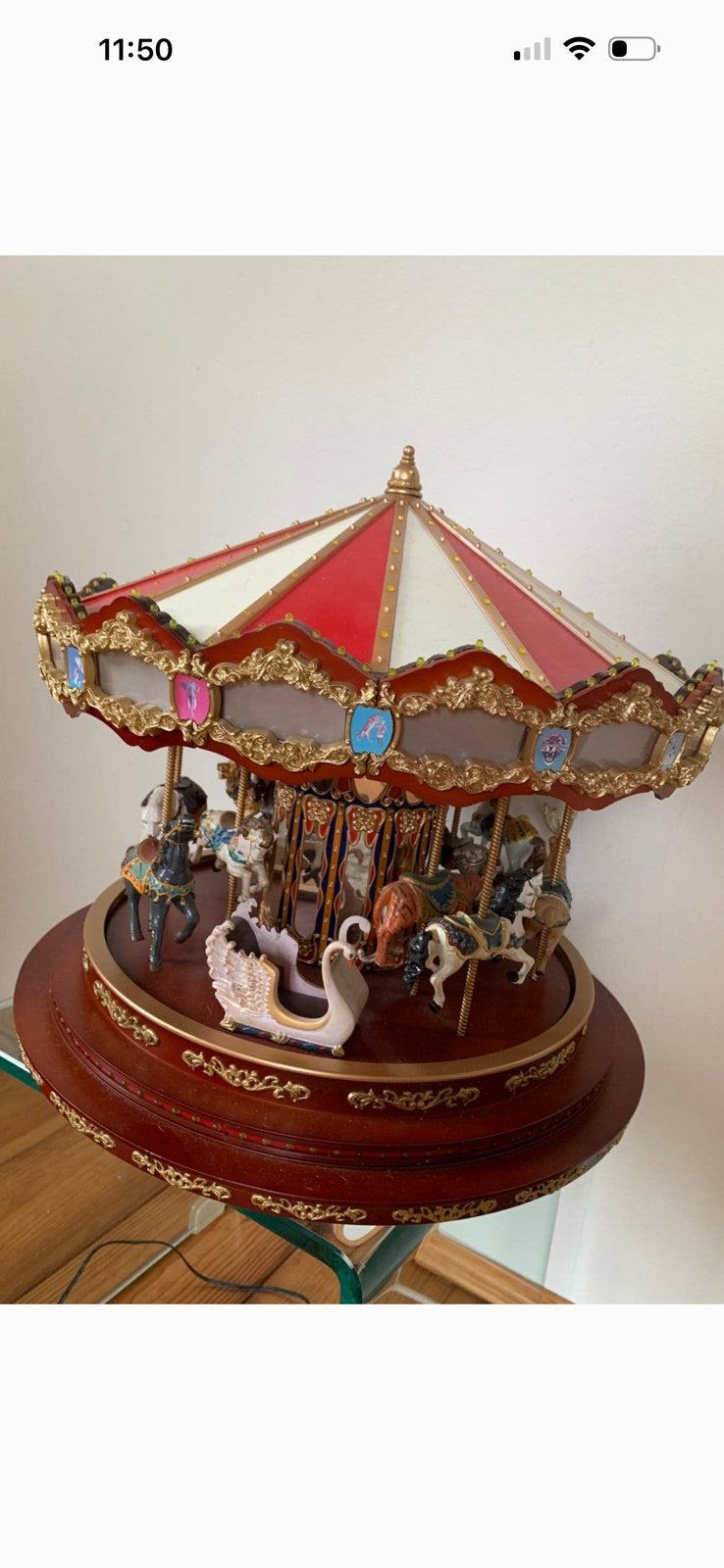 Mr christmas XXL carousel, Diversen, Ophalen of Verzenden, Zo goed als nieuw