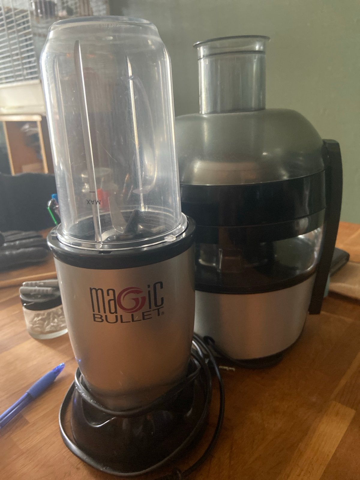 Philips sapcentrifuge en Magic Bullet blender, Witgoed en Apparatuur, Ophalen, Gebruikt, Elektrisch, Sapcentrifuge