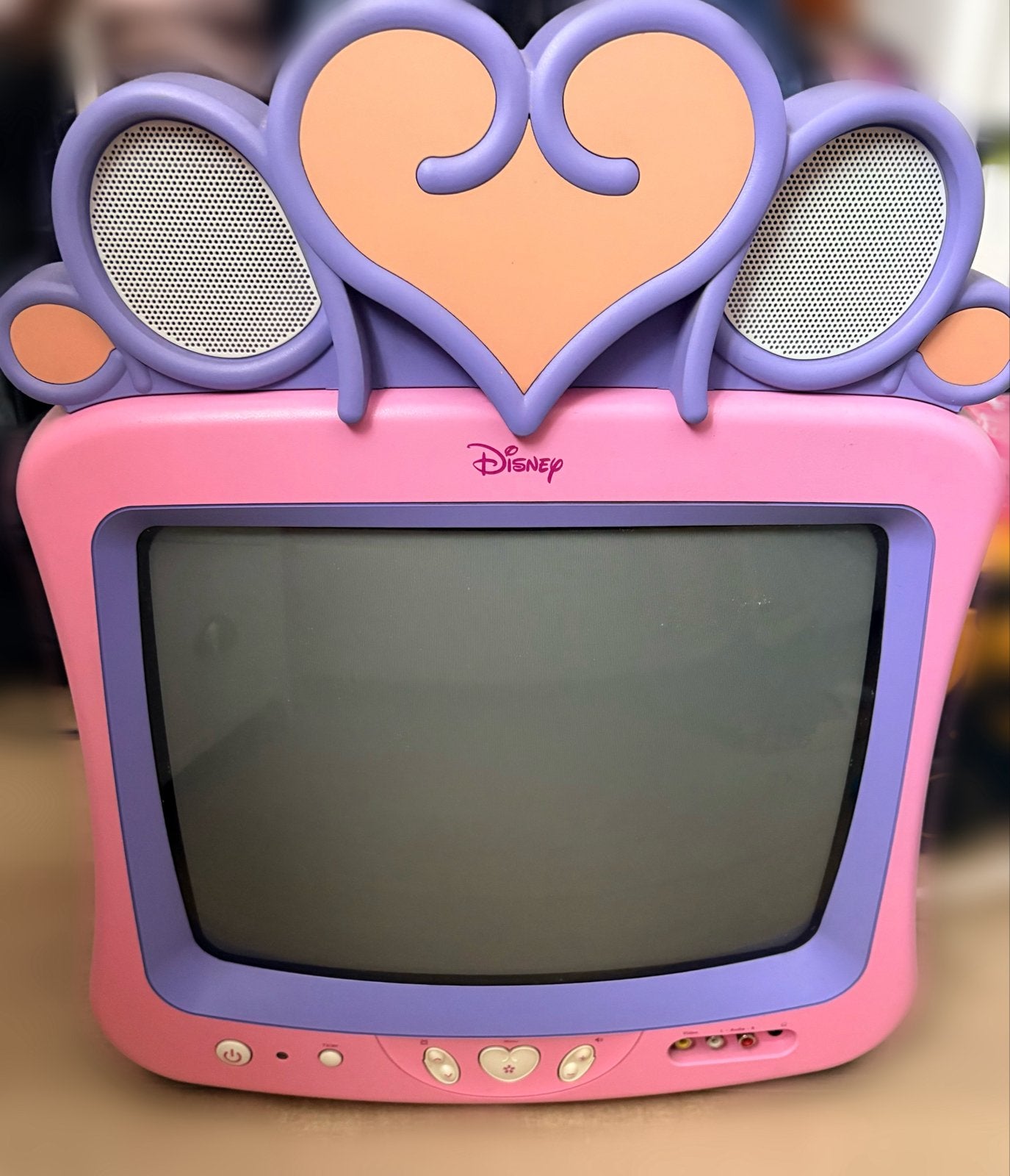 Te koop: Disney Prinses CRT TV (Amerikaanse model), Audio, Tv en Foto, Televisies, Gebruikt, 50 Hz, Minder dan 40 cm, Ophalen