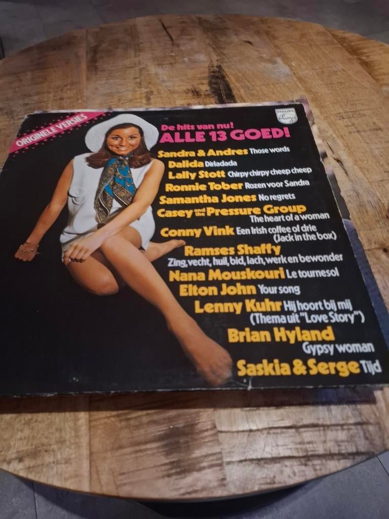 Alle 13 Goed! Originele Versies LP - Diverse Artiesten, Ophalen of Verzenden, Gebruikt, 12 inch